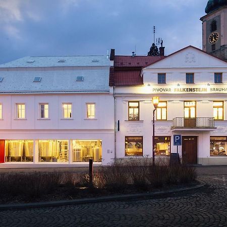 Pivovar Falkenstejn Krasna Lipa Exterior photo