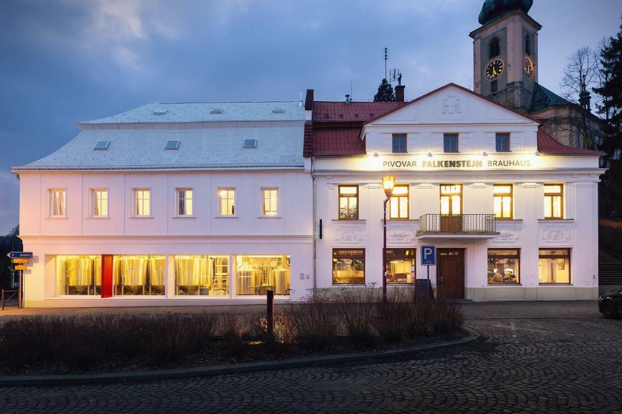 Pivovar Falkenstejn Krasna Lipa Exterior photo